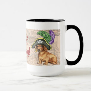 Taza Pirata de Dachshund
