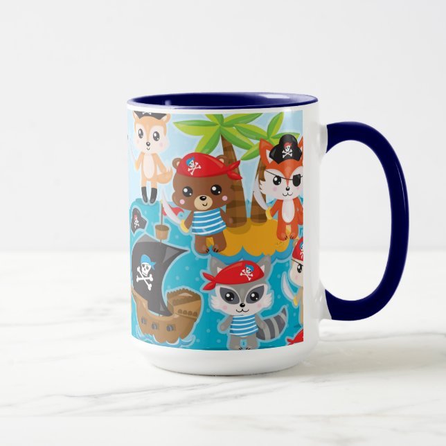Taza Pirata Fiesta divertido para niños (Derecha)