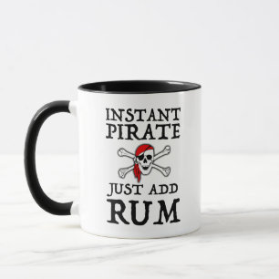 Taza Pirata instantáneo - Sólo agregar ron