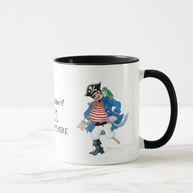 Taza Pirata Mug personalizado (Derecha)