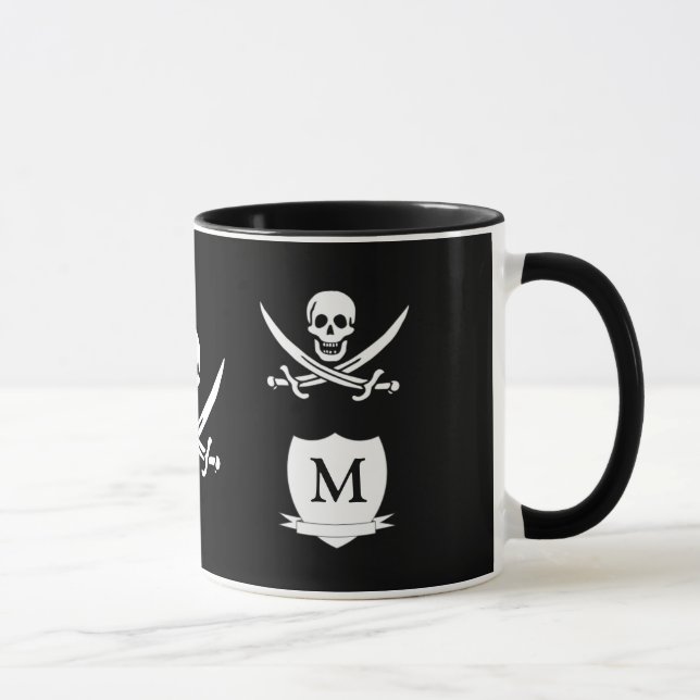 Taza Pirata y monograma (Derecha)