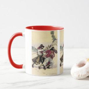 Taza Piratas Antiguos, Duelo hasta la Muerte en la Play