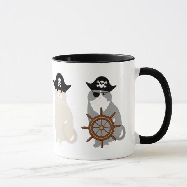 Taza Pirate Cat Mug (Derecha)