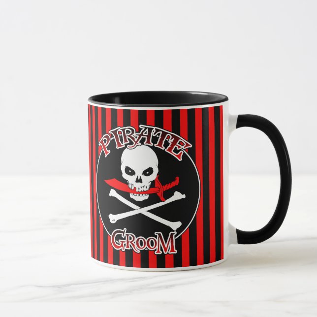 Taza Pirate Groom Mug (Derecha)