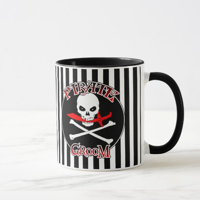 Taza Pirate Groom Mug (Derecha)