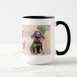 Taza Pirate Rottweiler