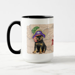Taza Pirate Rottweiler