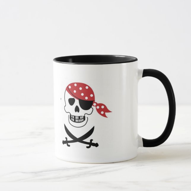 Taza Pirates Skull Mug (Derecha)