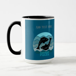 Taza Pisces Personalizable Mug