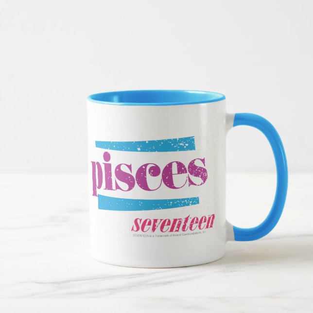 Taza Piscis púrpuras (Derecha)