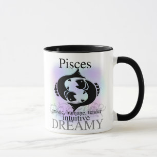 Taza Piscis sobre usted