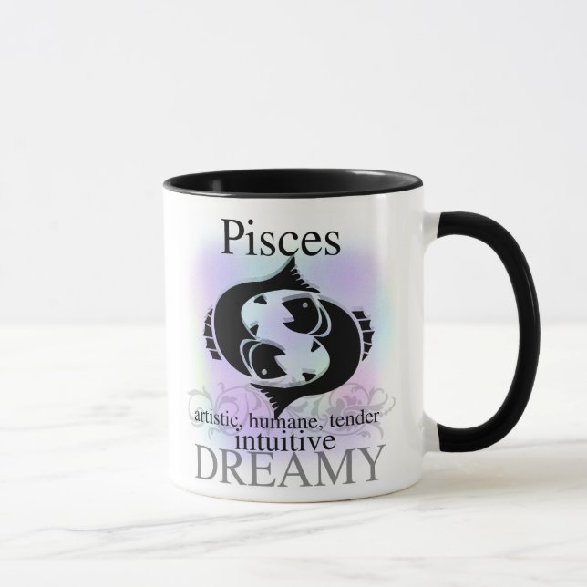 Taza Piscis sobre usted (Derecha)