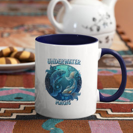Taza Pisos mágicos subacuáticos