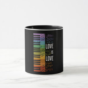 Taza Pista arcoiris