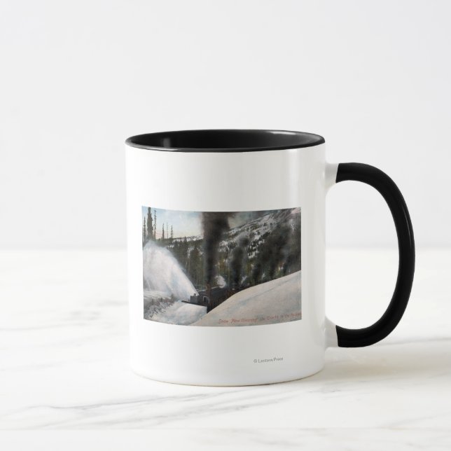 Taza Pista de nieve, pistas de limpieza de vías férreas (Derecha)