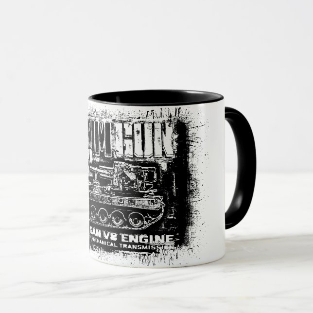 Taza pistola de 75 mm T22 Mug (Anverso derecho)