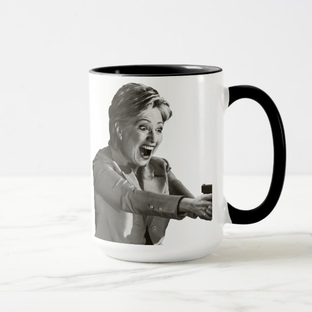 Taza Pistola de Hillary (Derecha)