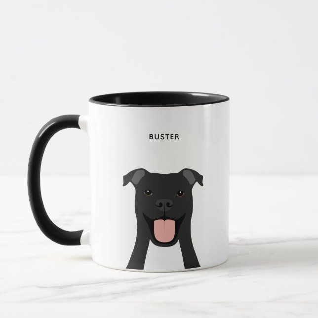 Taza Pit Bull Mugs (Izquierda)