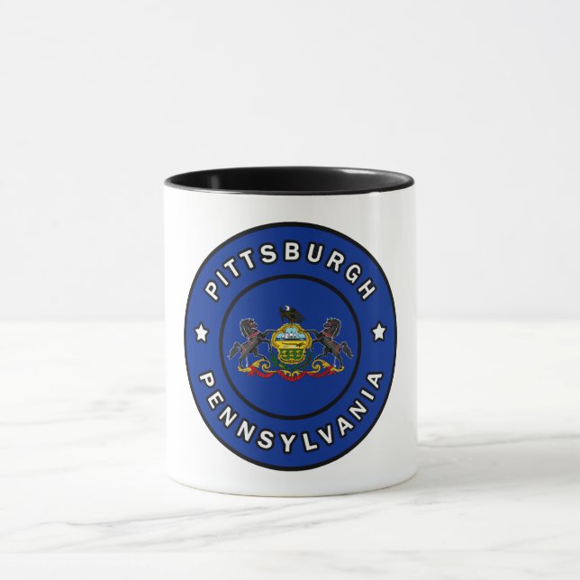 Taza Pittsburgh Pennsylvania (Centro)