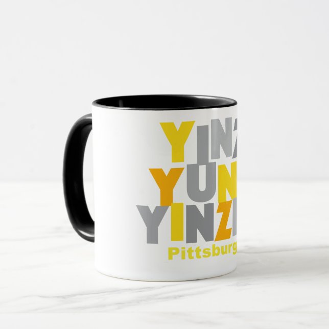 TAZA PITTSBURGH YINZER MUG (Anverso izquierdo)