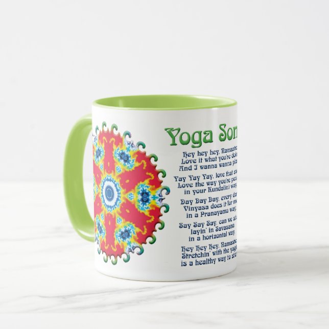 Taza Pivitol Yoga Song Mug (Anverso izquierdo)