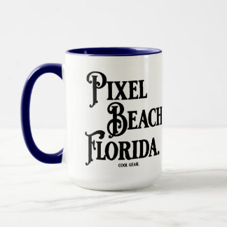 Taza Pixel Beach Florida Mug