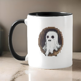 Taza Pixel Ghostopus Mug por ORION
