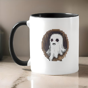 Taza Pixel Ghostopus Mug por ORION