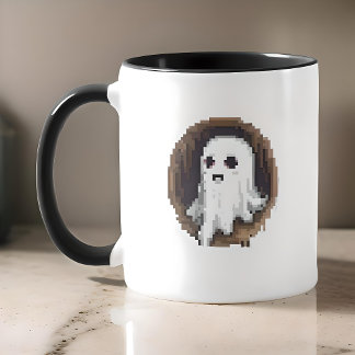 Taza Pixel Ghostopus Mug por ORION