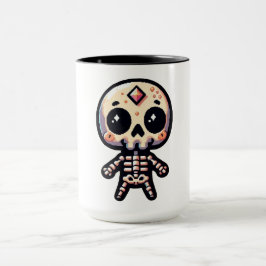 Taza Pixelart Skeleton
