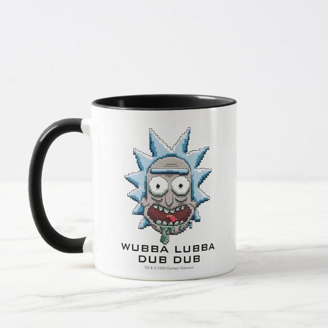 Taza Pixelverse Rick Drooling Head (Izquierda)
