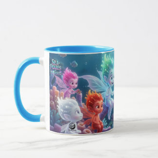 Taza Pixies Marinos de Peñasco Fantasía Subacuática de