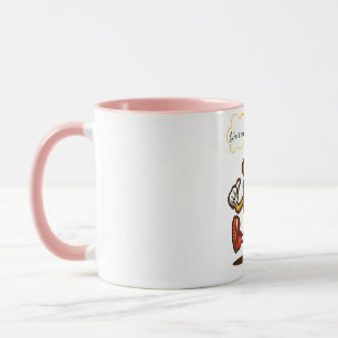 Taza pizza aquí voy