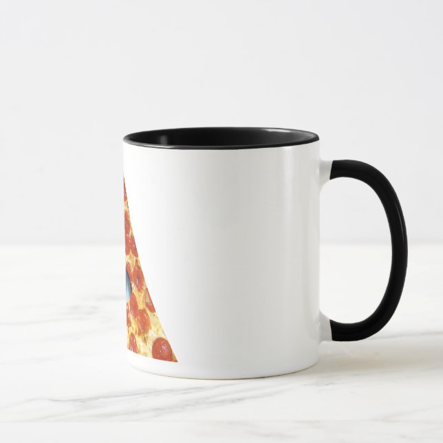 Taza Pizza de Illuminati (Derecha)