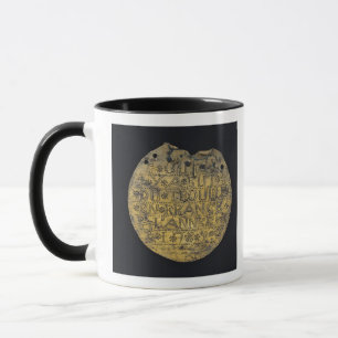 Taza Placa con la frase