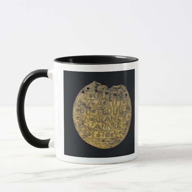 Taza Placa con la frase (Izquierda)
