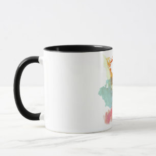 Taza Placa de ensayo de Rorschach InkBlots 9
