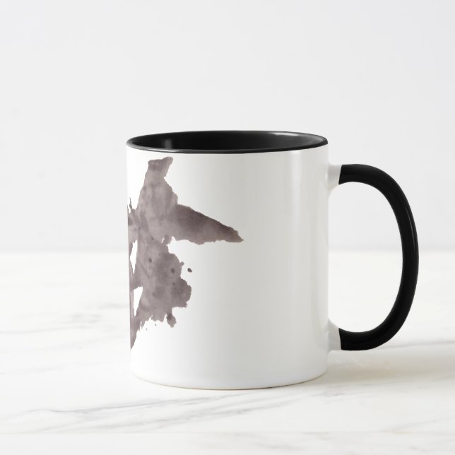 Taza Placa de ensayo Rorschach InkBlots 1 (Derecha)