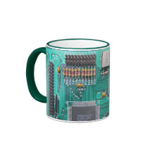 Placa madre, foto de la placa de circuito,