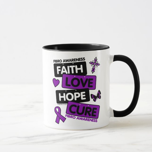 Taza Placas de licencia... Fibro Mug (Derecha)