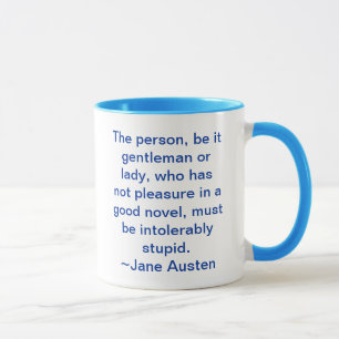 Taza Placer no tenido en una buena novela