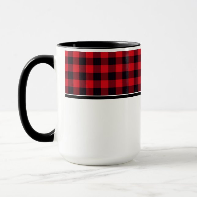 Taza Plaid Coffee Mug (Izquierda)