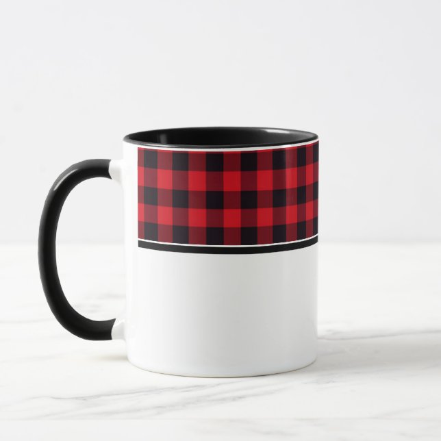 Taza Plaid Coffee Mug (Izquierda)