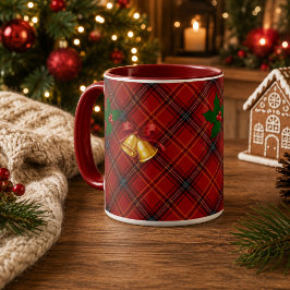 Taza Plaid de Navidad