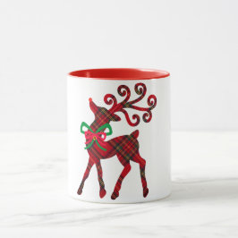 Taza Plaid Rudolph