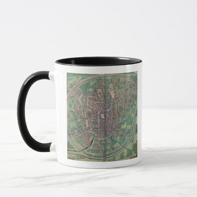 Taza Plan de ciudad de Bruselas, de la 'tierra de (Izquierda)