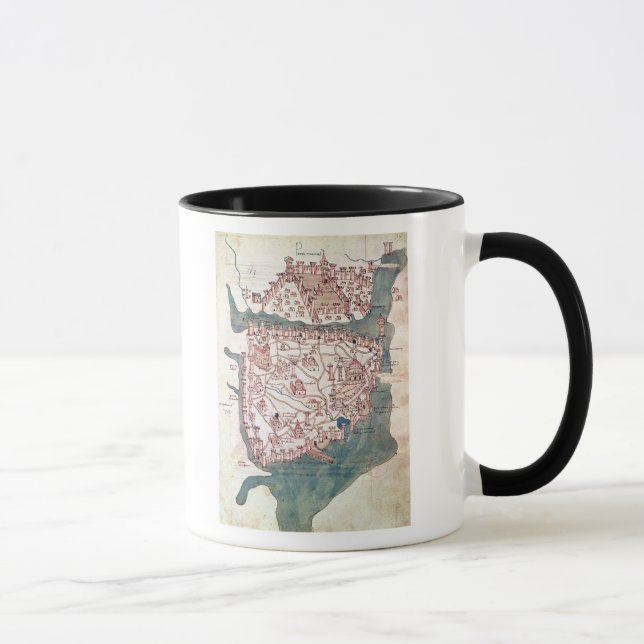 Taza Plan de Constantinopla (Derecha)