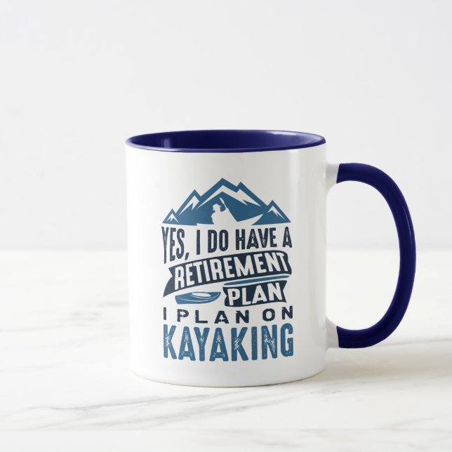 Taza Plan de Jubilación Kayak (Derecha)