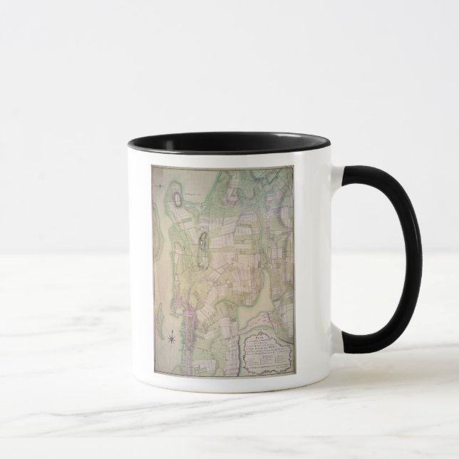 Taza Plan militar de Newport, 1777 (Derecha)