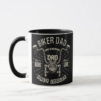 Taza Plan para el Día del Padre de Motociclista
